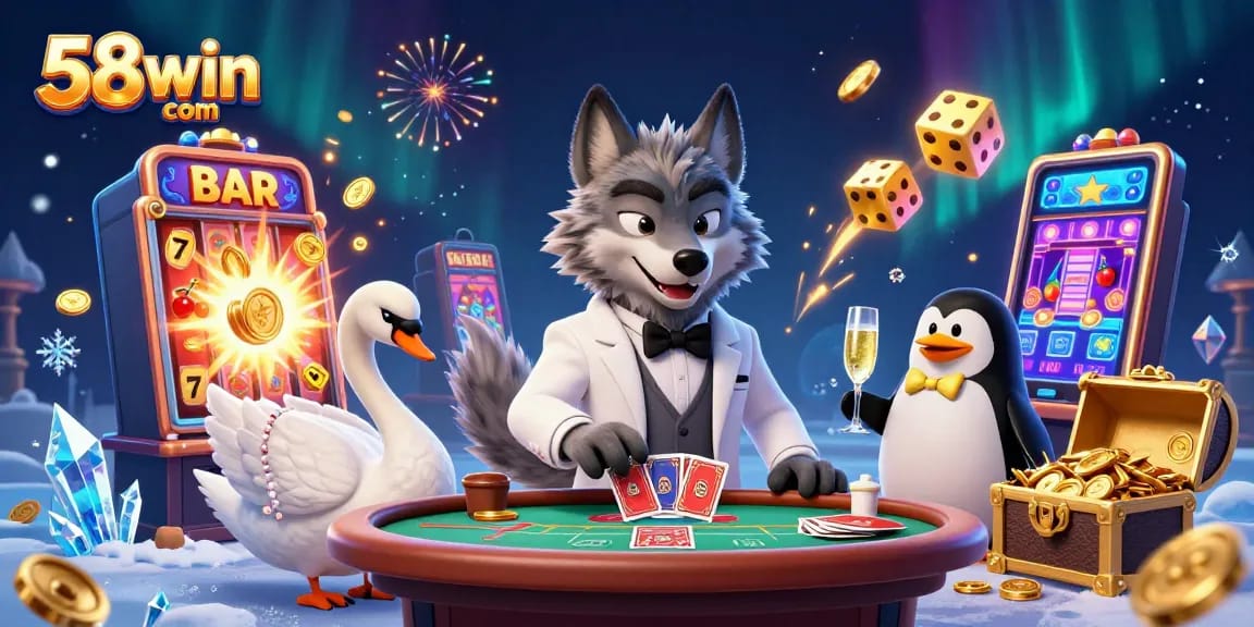 Experience the excitement of 58win com with vibrant casino games and glamorous characters.