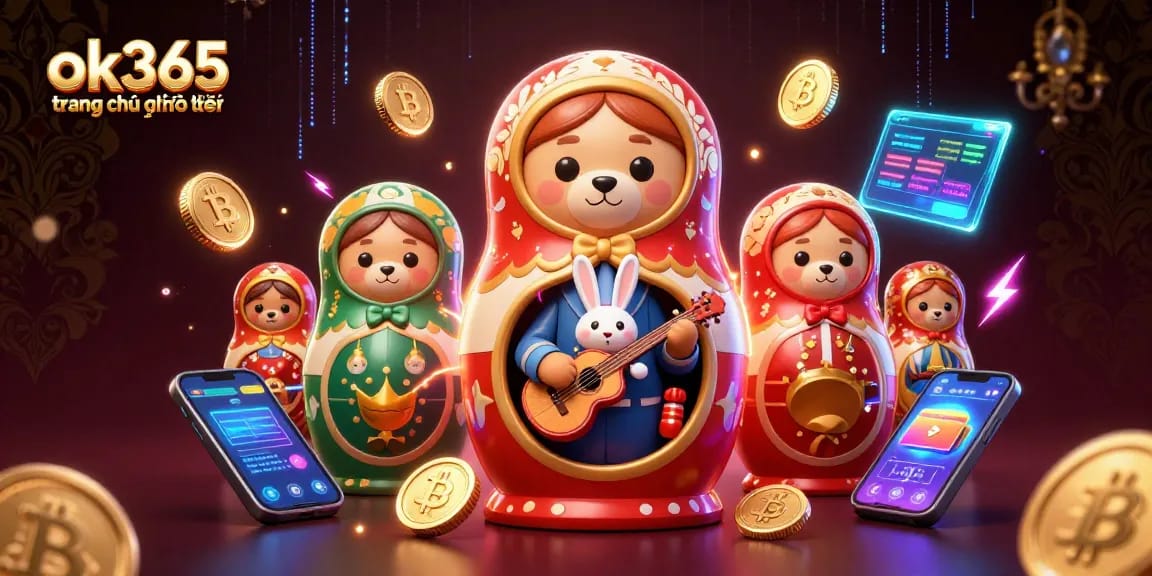 Engage with ok365 trang chủ chính thức to enjoy a vibrant casino experience with 3D digital art.