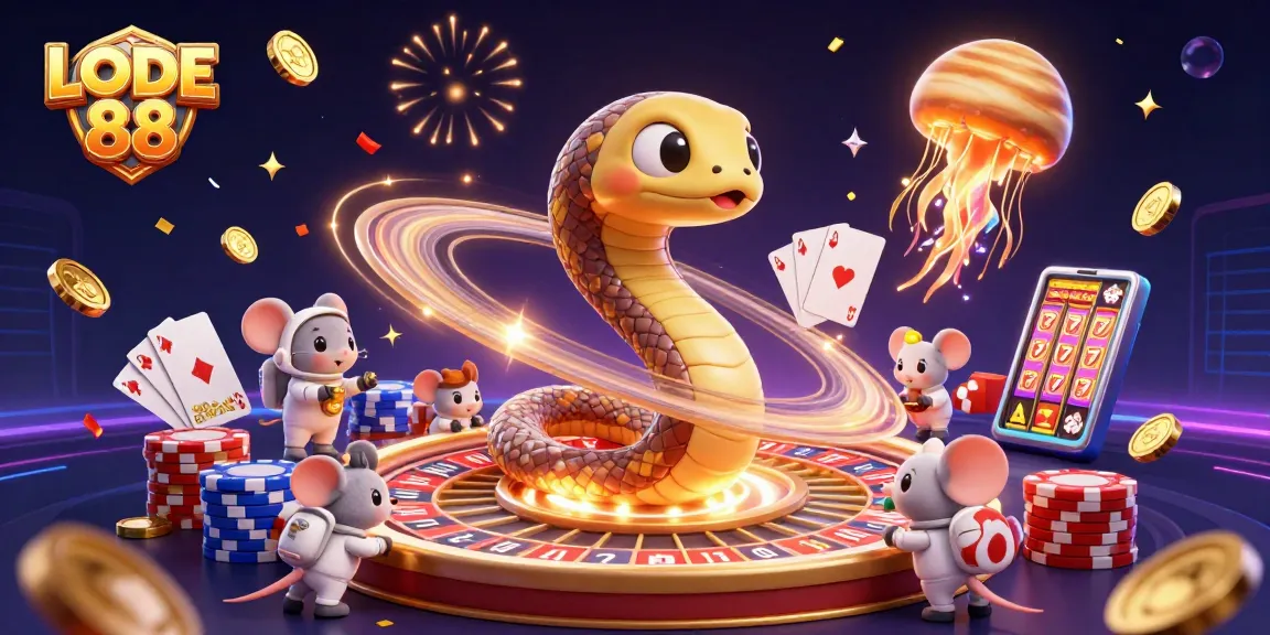 Experience exciting winning moments at LODE 88 with thrilling gaming action and vibrant casino visuals.