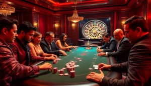 Engage in thrilling poker games at https://tg88link.com/, surrounded by an inviting casino atmosphere filled with excitement.
