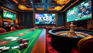 Engage with thrilling games at https://xx88.lol/, featuring vibrant casino tables and exciting betting interfaces.