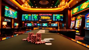 Experience the excitement of Nhà cái 78Win with vibrant casino games and professional betting setups.