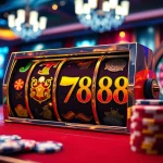 Experience the excitement of LUCKY88 slot machine with vibrant casino visuals.