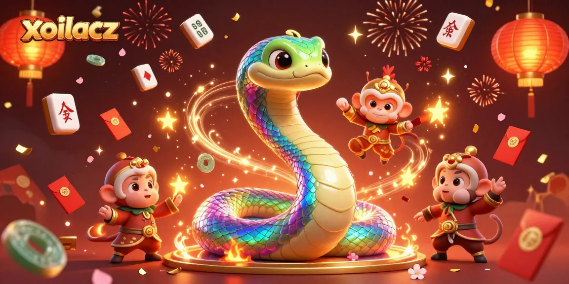 Engage with xoilacz as the rainbow serpent guides you through a vibrant online gambling adventure.